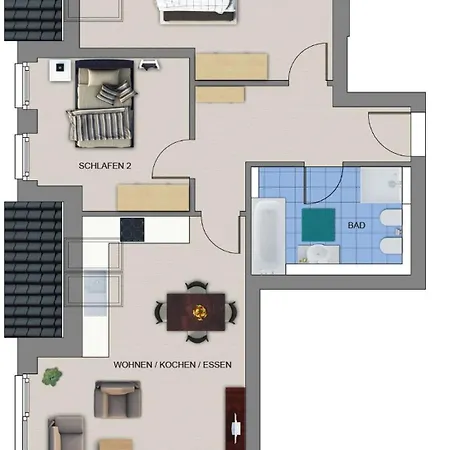 شقة 311 Im Sonnenschein - Haus Ebenezer
